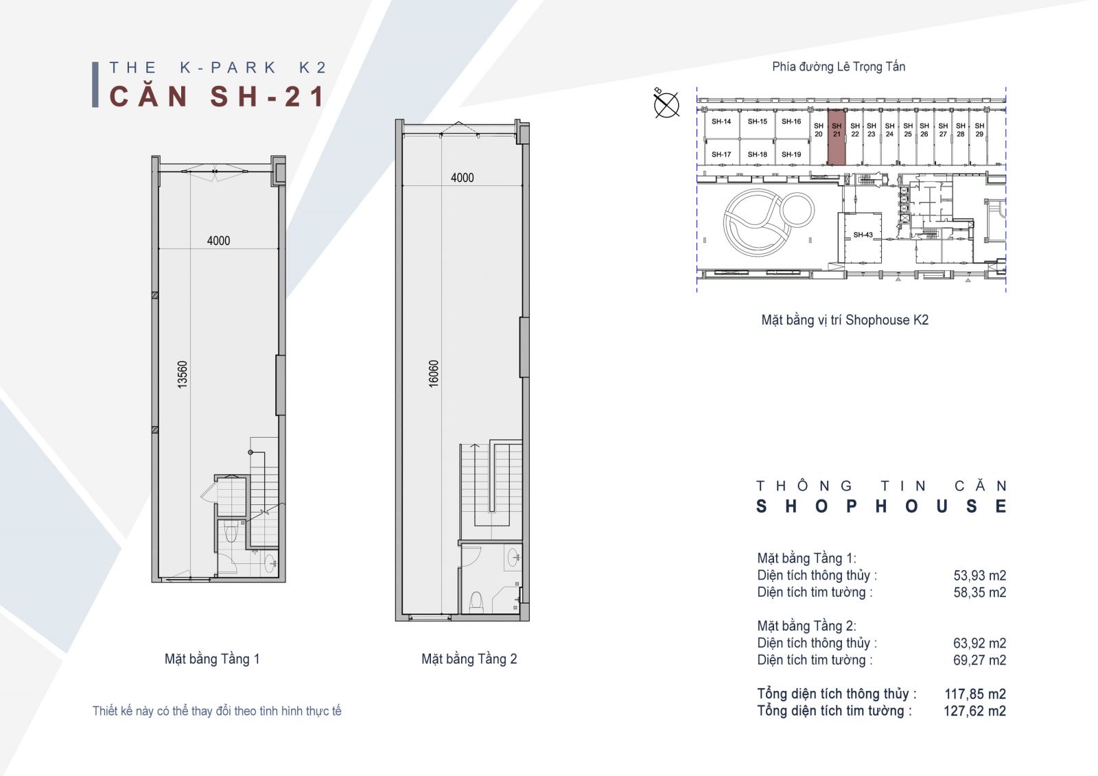 Bất động sản Vuông | Mặt bằng Shophouse chung cư The K-Park Văn Phú Hà Đông