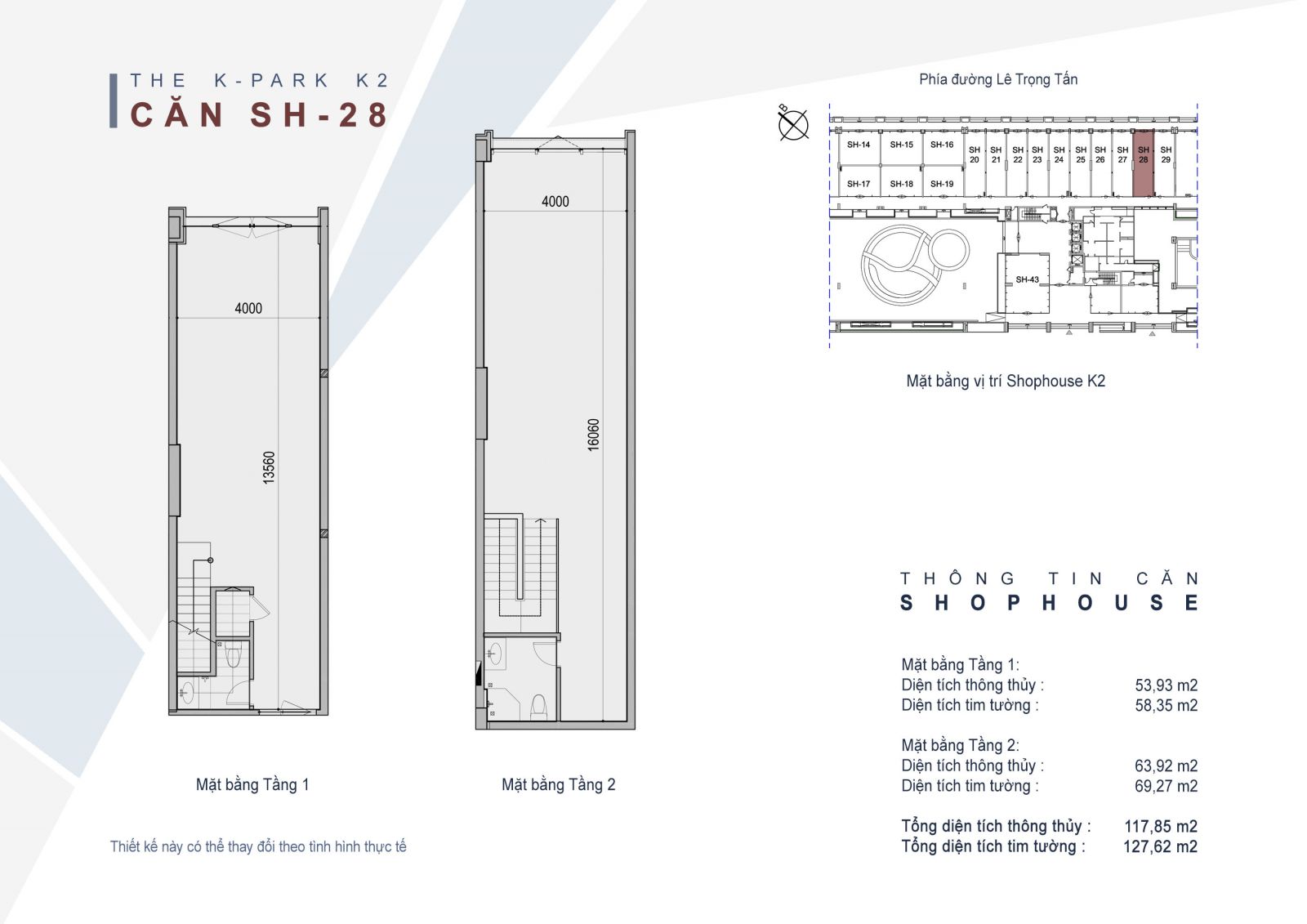 Bất động sản Vuông | Mặt bằng Shophouse chung cư The K-Park Văn Phú Hà Đông