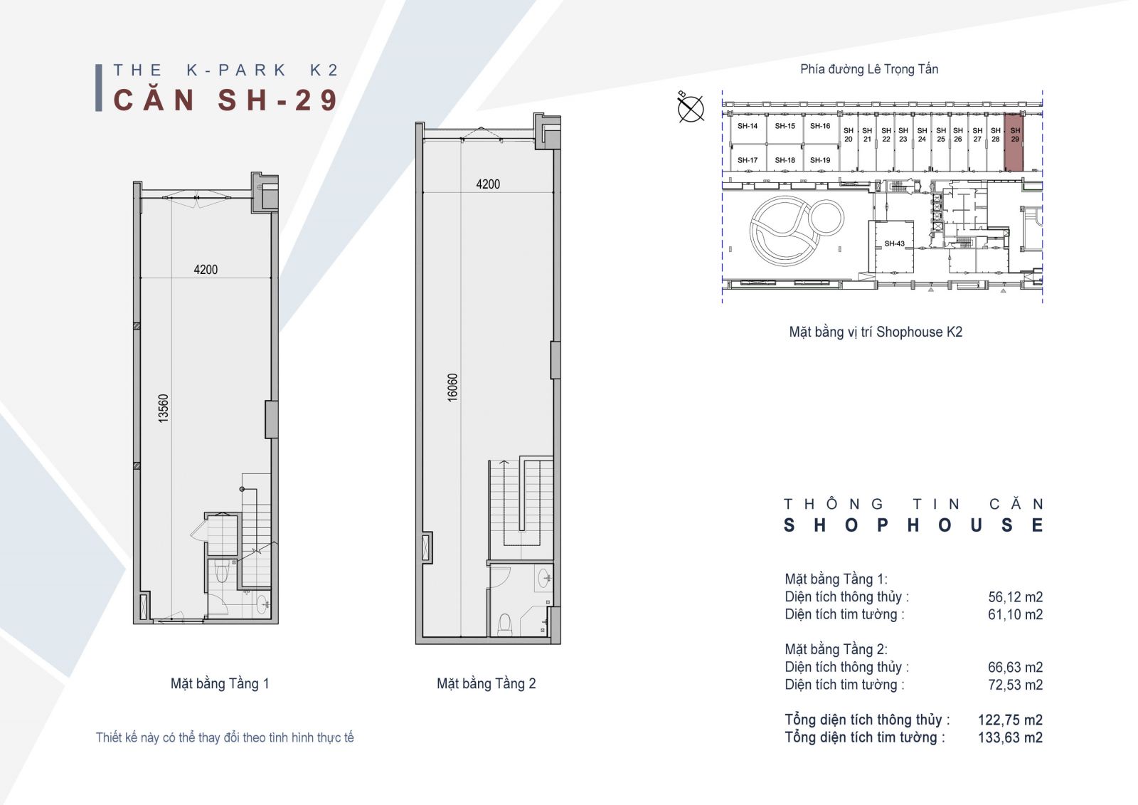 Bất động sản Vuông | Mặt bằng Shophouse chung cư The K-Park Văn Phú Hà Đông