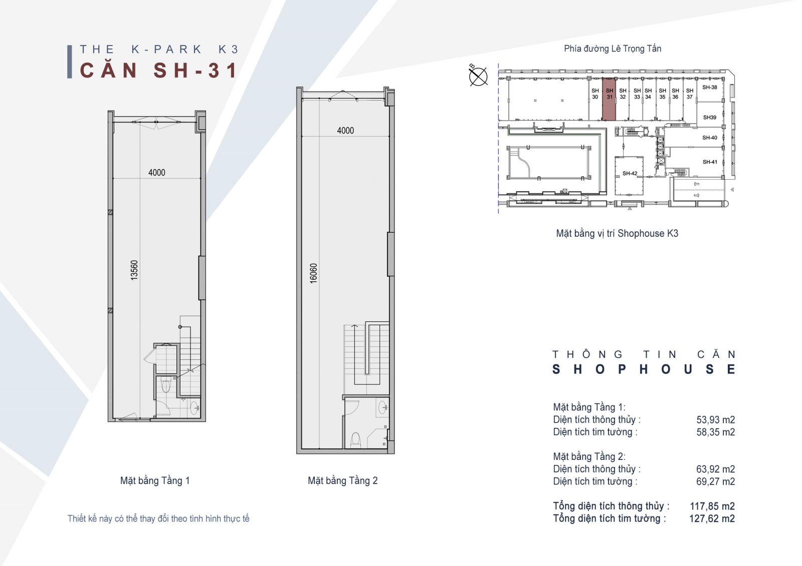 Bất động sản Vuông | Mặt bằng Shophouse chung cư The K-Park Văn Phú Hà Đông