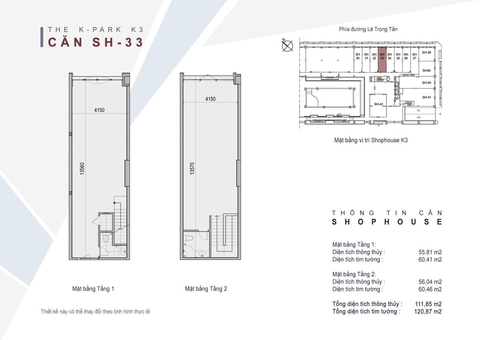 Bất động sản Vuông | Mặt bằng Shophouse chung cư The K-Park Văn Phú Hà Đông