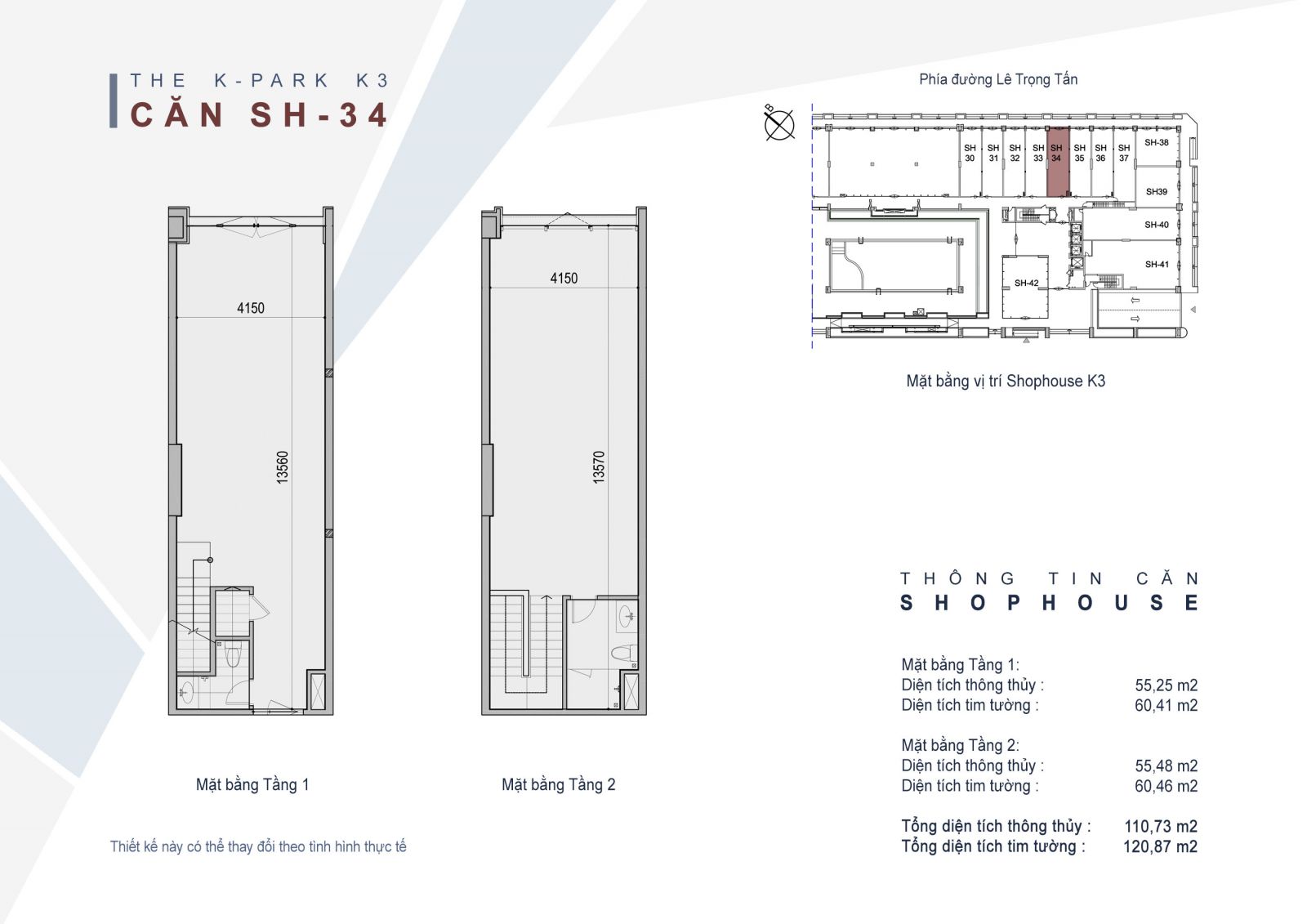 Bất động sản Vuông | Mặt bằng Shophouse chung cư The K-Park Văn Phú Hà Đông