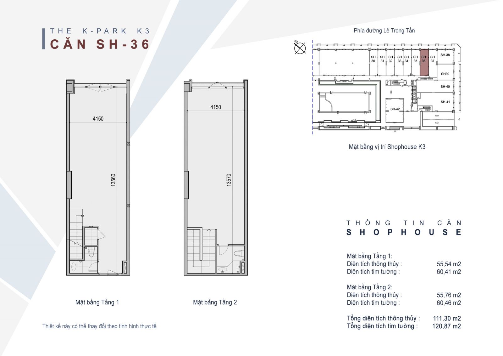 Bất động sản Vuông | Mặt bằng Shophouse chung cư The K-Park Văn Phú Hà Đông
