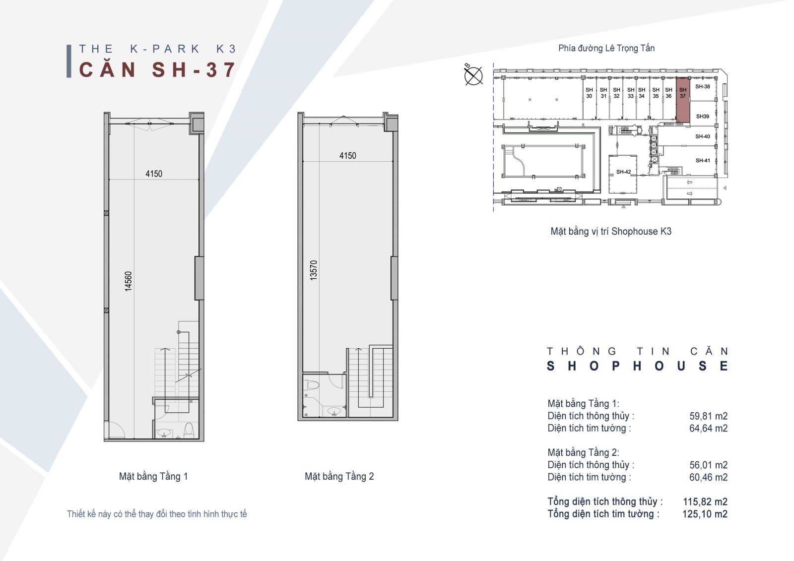 Bất động sản Vuông | Mặt bằng Shophouse chung cư The K-Park Văn Phú Hà Đông