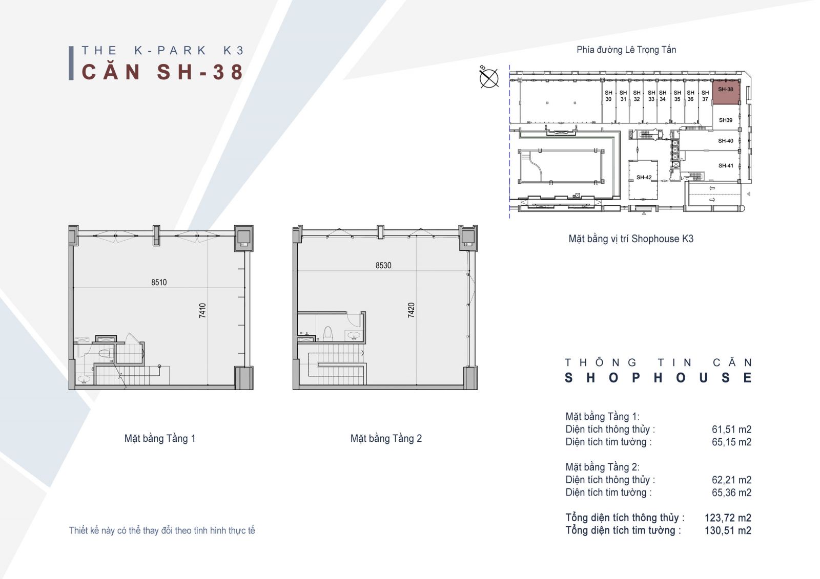Bất động sản Vuông | Mặt bằng Shophouse chung cư The K-Park Văn Phú Hà Đông