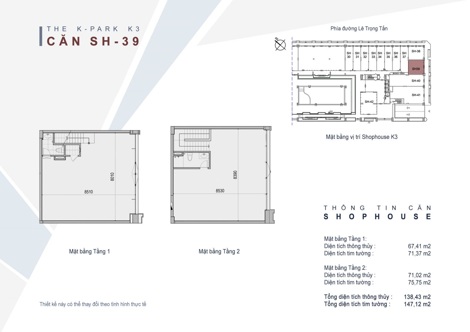 Bất động sản Vuông | Mặt bằng Shophouse chung cư The K-Park Văn Phú Hà Đông