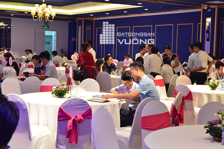 Hội trường buổi lễ ra mắt dự án The K Park
