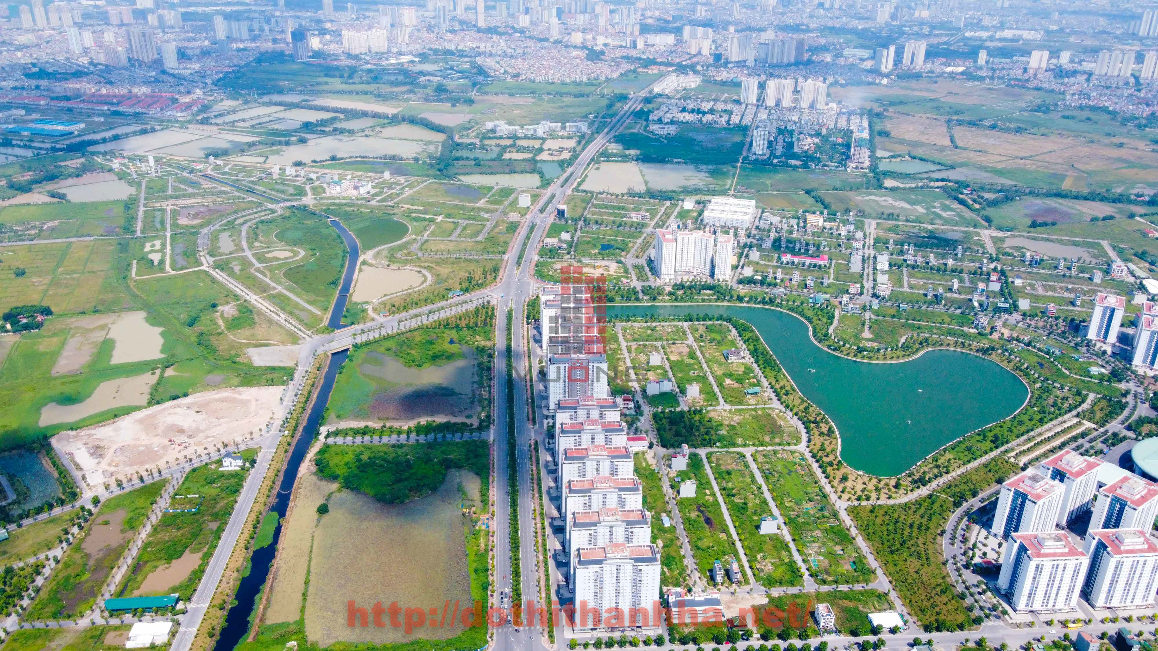 Bán liền kề B1.1 khu đô thị Thanh Hà, hướng Tây Nam diện tích 90m2, mặt sau đường 30m, gần hồ điều hoà khu B
