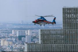 TP.HCM: Dùng trực thăng giám sát 18 công trình đang xây dựng