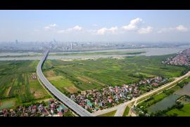 Giá đất trục Nhật Tân – Nội Bài: Tăng mạnh nhờ dự án tỷ đô