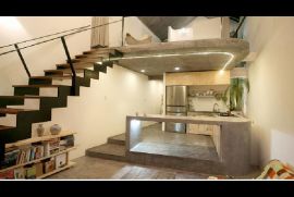 Nhà 40m2 độc, lạ của anh chàng độc thân Hà thành xuất hiện ấn tượng trên báo Mỹ