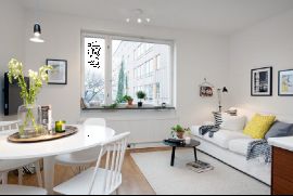 Phong cách thiết kế nội thất Bắc Âu (Scandinavia) ấn tượng trong căn hộ hơn 40m2