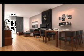 Thiết kế nội thất căn hộ góc chung cư Văn Phú Victoria - Căn số 11 diện tích 116 m2 - mẫu 01