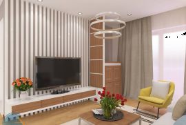 Thiết kế nội thất căn hộ 97 m2 chung cư Văn Phú Victoria Mẫu 01
