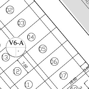 Vị trí căn số 14 lô V6A Khu đô thị Văn Phú