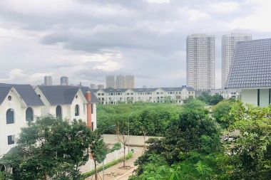 Bán căn liền kề khu C Geleximco 125m2 căn góc mặt tiền rộng, đường 20,5m hoàn thiện đẹp có thang máy, giá tốt có thương lượng