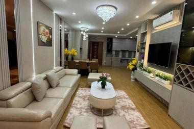 BÁN CĂN HỘ CHUNG CƯ VICTORIA 116,08M² CĂN GÓC 3 PHÒNG NGỦ, 2 VỆ SINH, BAN CÔNG TÂY BẮC FULL NỘI THẤT