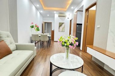Bán Chung Cư Thanh Hà 67m² Căn Góc Hướng Tây, Bắc 2 Ngủ, 2 Vệ Sinh, Full Nội Thất
