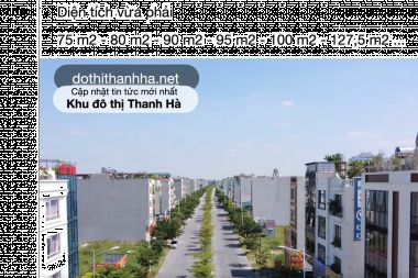 Bán Liền Kề Thanh Hà 100m² Hướng Chính Bắc Mặt Tiền 5m Đường 17,5m Cơ Hội Đầu Tư Sinh Lời Cao