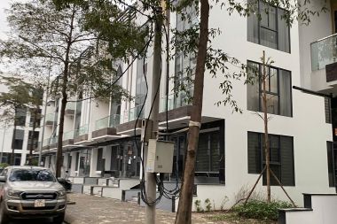 Cho Thuê Liền Kề Thanh Hà 288,23m² Hướng Tây Bắc Mặt Tiền 10m Đường 60m