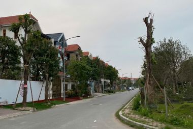 Bán Liền Kề Phú Lương LK38 Diện Tích 90m2, Mặt Tiền 7,2m Hướng Tây Nam Đường 30m Nhà Thô