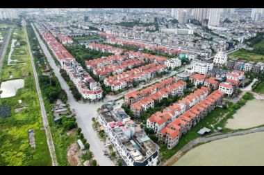 BÁN BIỆT THỰ PHÚ LƯƠNG BT05 DIỆN TÍCH RỘNG 243M2 MẶT TIỀN 12.5M HƯỚNG TÂY NAM ĐƯỜNG 10M SỔ ĐỎ CHÍNH CHỦ GIAO DỊCH NGAY