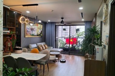 BÁN CHUNG CƯ TERRA AN HƯNG V2 CĂN GÓC 3 PHÒNG NGỦ DIỆN TÍCH 97,13M², BAN CÔNG ĐÔNG NAM, ĐÔNG BẮC, FULL NỘI THẤT, GIÁ TỐT