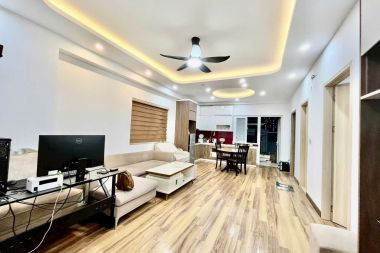 Bán Chung cư Thanh Hà B2.1 HH03A diện tích 79,96m2 căn góc 2 phòng ngủ 2 vệ sinh ban công hướng chính Đông, chính Bắc căn hoàn thiện full đồ