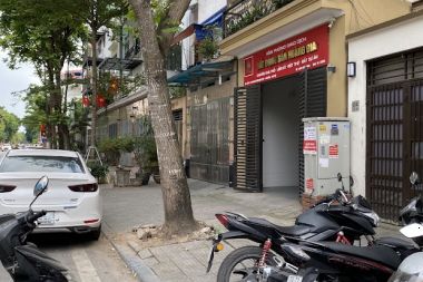Bán Liền kề Văn Phú TT26 diện tích 90m2 mặt tiền 4,5m hướng Đông Bắc đường 19,5m nhà hoàn thiện có thang máy gần bãi xe