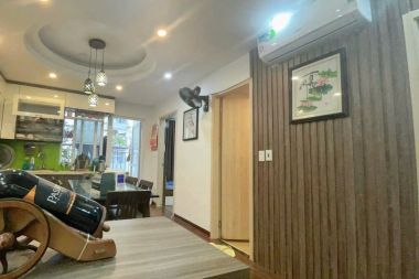 Cho thuê Chung cư Thanh Hà B2.1 HH03B diện tích 68,35m2 căn 2 ngủ đầy đủ nội thất giá thuê hợp lý