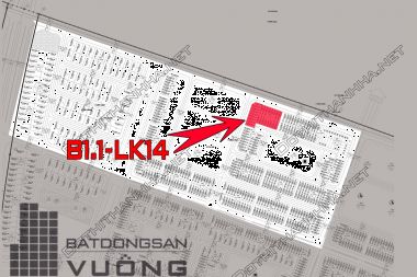 Bán Liền kề 90 m<sup>2</sup> phân khu B1.1 lô LK14 Khu Đô Thị Thanh Hà Cienco 5 - Mường Thanh
