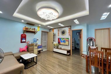 Bán chung cư Thanh Hà 69,48m2, 2 phòng ngủ, 2 vệ sinh view hồ thoáng mát full nội thất