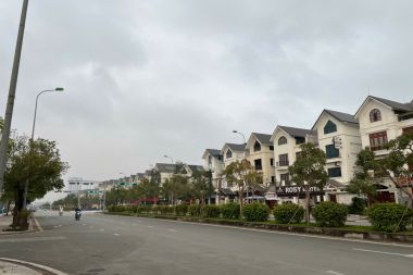 BÁN BIỆT THỰ PHÂN KHU AN KHANG KĐT DƯƠNG NỘI (KHU A): DIỆN TÍCH 225M2, MẶT TIỀN 11.5M HƯỚNG ĐÔNG NAM