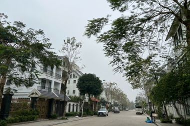 BÁN LIỀN KỀ KHU A KĐT GELEXIMCO: DIỆN TÍCH 120M2, MẶT TIỀN 6M HƯỚNG TÂY NAM
