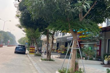 BÁN CĂN LIỀN KỀ LÔ D10 KĐT GELEXIMCO: DIỆN TÍCH 114M2, MẶT TIỀN 6M HƯỚNG TÂY BẮC