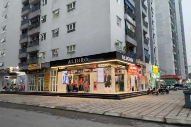 CHO THUÊ MẶT BẰNG CĂN KIOT GÓC TOÀ HH01C KHU B1.4 KĐT THANH HÀ CHÍNH CHỦ DIỆN TÍCH 38.5M2 MẶT TIỀN 13.8M HƯỚNG ĐÔNG NAM NHÌN ĐƯỜNG 30M VÀ SÂN CHUNG CƯ RỘNG THOÁNG