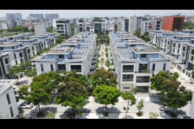 BÁN BIỆT THỰ PHÂN KHU AN QUÝ VILLA KĐT DƯƠNG NỘI (KHU A): DIỆN TÍCH 182.25M2, MẶT TIỀN 9M HƯỚNG TÂY NAM