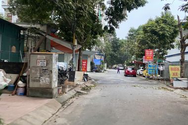BÁN LÔ LIỀN KỀ KHU ĐẤT DỊCH VỤ LK16,17,18 DƯƠNG NỘI GẦN AEONMALL HÀ ĐÔNG DIỆN TÍCH 50M2, MẶT TIỀN 4M HƯỚNG TÂY BẮC VỊ TRÍ RỘNG RÃI Ô TÔ TIẾP CẬN DỄ DÀNG