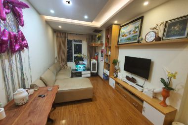 bán chung cư CT12 Văn Phú Hà Đông tầng trung nhà hoàn thiện đẹp thiết kế 2 phòng ngủ, 2 wc, đầy đủ nội thất giá 1,45 tỷ