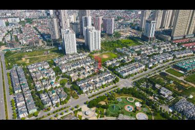 Bán biệt thự Dương Nội khu An Khang diện tích 198 m2 xây 3 tầng 1 hầm quay sang trường học, giáp toà chung cư Anland và đường Tố Hữu