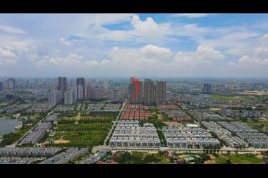 Bán biệt thự Dương Nội khu An Khang hướng Đông Nam diện tích 227 m2 xây 3 tầng và 1 hầm