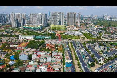Bán liền kề Geleximco khu B25 đô thị Geleximco Lê Trọng Tấn