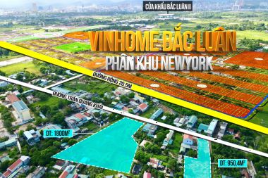 Bán đất mặt đường Trần Quang Khải Móng Cái diện tích 950 m2 sổ đỏ. Mặt tiền 7 m có 200 m2 đất ở, 750 m2 vườn tạp cách dự án Vinhomes Golden Avenue Móng Cái 300 m