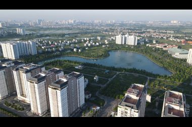 Bán đất liền kề khu đô thị Thanh Hà B1.4 lô góc 127,5 m2 hướng Đông Nam - Tây Nam